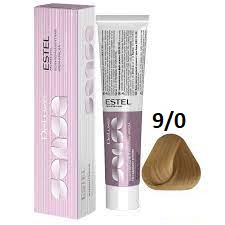ESTEL De Luxe Sense Крем-краска 9/0 60 мл купить недорого в интернет магазине Beauty Prof с доставкой по Хабаровску и регионам России