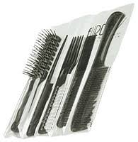 Набор расчесок ES 5 шт купить недорого в интернет магазине Beauty Prof с доставкой по Хабаровску и регионам России