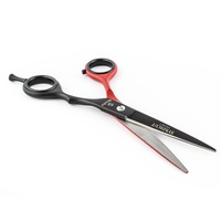 Ножницы парикмахерские MIZUKA PBS-EP-32162 Black/Red (6") с микронасечкой купить недорого в интернет магазине Beauty Prof с доставкой по Хабаровску и регионам России