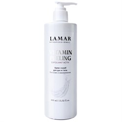 LAMAR PROFESSIONAL Vitamin Peeling Скраб для рук и тела 400 мл купить недорого в интернет магазине Beauty Prof с доставкой по Хабаровску и регионам России