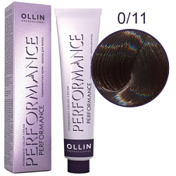 OLLIN Performance Краска  0/11 корректор пепельный 60 мл купить недорого в интернет магазине Beauty Prof с доставкой по Хабаровску и регионам России