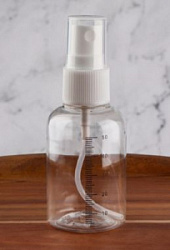 Спрей-дозатор 50 мл прозрачный купить недорого в интернет магазине Beauty Prof с доставкой по Хабаровску и регионам России