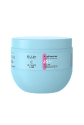 OLLIN Ultimate Care Маска для окрашенных волос я экстрактом ягод асаи 500 мл купить недорого в интернет магазине Beauty Prof с доставкой по Хабаровску и регионам России