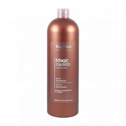 KAPOUS Magic Keratin Кератин шампунь 1000 мл купить недорого в интернет магазине Beauty Prof с доставкой по Хабаровску и регионам России