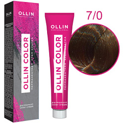 OLLIN Крем-краска  7/0 русый 60 мл купить недорого в интернет магазине Beauty Prof с доставкой по Хабаровску и регионам России