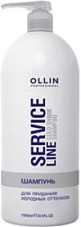 OLLIN Service Line Шампунь для придания холодных оттенков 1000 мл купить недорого в интернет магазине Beauty Prof с доставкой по Хабаровску и регионам России