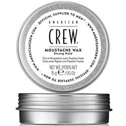 AMERICAN CREW Moustache wax Стойкий воск для усов сильной фиксации 15 гр купить недорого в интернет магазине Beauty Prof с доставкой по Хабаровску и регионам России