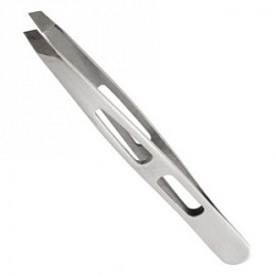 SILVER STAR Пинцет косой АТ-995 купить недорого в интернет магазине Beauty Prof с доставкой по Хабаровску и регионам России