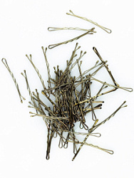 Невидимки MARK SHMIDT 60 мм бронзовые прямые 200 гр банка купить недорого в интернет магазине Beauty Prof с доставкой по Хабаровску и регионам России