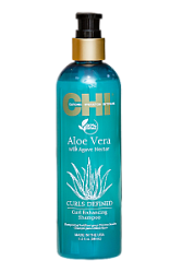 CHI Aloe Vera Шампунь для вьющихся волос 340 мл купить недорого в интернет магазине Beauty Prof с доставкой по Хабаровску и регионам России
