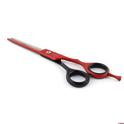 Ножницы филировочные MIZUKA PBS-EP-32161 Red/Black (6") купить недорого в интернет магазине Beauty Prof с доставкой по Хабаровску и регионам России