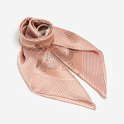 MINAKU Платок женский цвет розовый 90*90 купить недорого в интернет магазине Beauty Prof с доставкой по Хабаровску и регионам России