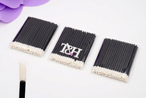 T&H Аппликатор одноразовый для губ черный 50 шт купить недорого в интернет магазине Beauty Prof с доставкой по Хабаровску и регионам России