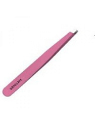 Пинцет METZGER скошенный розовый PT-358-PK купить недорого в интернет магазине Beauty Prof с доставкой по Хабаровску и регионам России