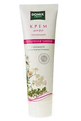 DOMIX GREEN Крем для рук питательный с наносеребром 100 мл купить недорого в интернет магазине Beauty Prof с доставкой по Хабаровску и регионам России