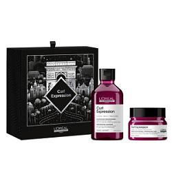 LOREAL Curl Expression Набор увлажняющий для кудрявых волос Шампунь 300 мл+Маска 250 мл купить недорого в интернет магазине Beauty Prof с доставкой по Хабаровску и регионам России