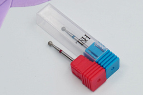 T&H Фреза алмазная Шар синий 3 мм  купить недорого в интернет магазине Beauty Prof с доставкой по Хабаровску и регионам России