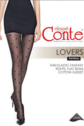Колготки Conte Fantasy Lovers размер 2 черный  купить недорого в интернет магазине Beauty Prof с доставкой по Хабаровску и регионам России