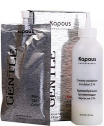 KAPOUS Gentlemen Гель-краска 4 тон для волос в наборе 40 мл купить недорого в интернет магазине Beauty Prof с доставкой по Хабаровску и регионам России