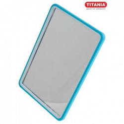 TITANIA Зеркало с упором 100*140 мм купить недорого в интернет магазине Beauty Prof с доставкой по Хабаровску и регионам России