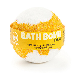 SAVONRY Bath Bomb Соляной шарик для ванны Дыня 145 гр купить недорого в интернет магазине Beauty Prof с доставкой по Хабаровску и регионам России