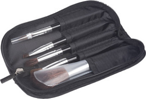 DEWAL Набор мини-кистей в чехле 5 шт купить недорого в интернет магазине Beauty Prof с доставкой по Хабаровску и регионам России