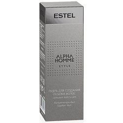 ESTEL Alpha Homme Пудра для создания объема 10 гр купить недорого в интернет магазине Beauty Prof с доставкой по Хабаровску и регионам России