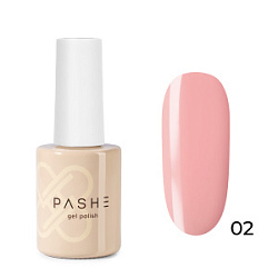 PASHE Atelier Гель-лак 02 сладкий розовый 9 мл купить недорого в интернет магазине Beauty Prof с доставкой по Хабаровску и регионам России