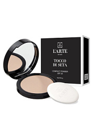 L'ARTE DEL BELLO Tocco Di Seta Пудра компактная 1801 купить недорого в интернет магазине Beauty Prof с доставкой по Хабаровску и регионам России