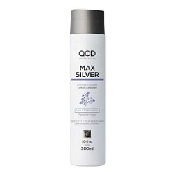 QOD PRO Max Silver Conditioner Тонирующий кондиционер для придания серебристого оттенка 300 мл купить недорого в интернет магазине Beauty Prof с доставкой по Хабаровску и регионам России
