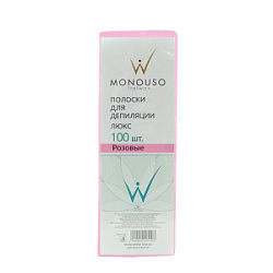 ITALWAX Monouso Полоски для депиляции 7*20 см розовые 100 шт купить недорого в интернет магазине Beauty Prof с доставкой по Хабаровску и регионам России