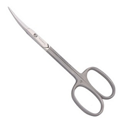 SOLINBERG Ножницы для кутикулы 082з цвет серебристый матовые 22 мм купить недорого в интернет магазине Beauty Prof с доставкой по Хабаровску и регионам России