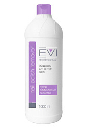 EVI PROFESSIONAL Жидкость для снятия лака с ацетоном 1000 мл купить недорого в интернет магазине Beauty Prof с доставкой по Хабаровску и регионам России