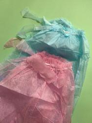 ФОРМ Пеньюар спанбонд 75*140 на резинке розовый 10 шт купить недорого в интернет магазине Beauty Prof с доставкой по Хабаровску и регионам России