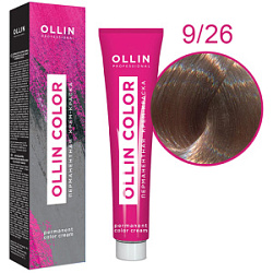 OLLIN Крем-краска  9/26 блондин розовый 60 мл купить недорого в интернет магазине Beauty Prof с доставкой по Хабаровску и регионам России
