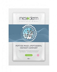 MESODERM Peptiderm Пептидная успокаивающая маска активный комфорт купить недорого в интернет магазине Beauty Prof с доставкой по Хабаровску и регионам России