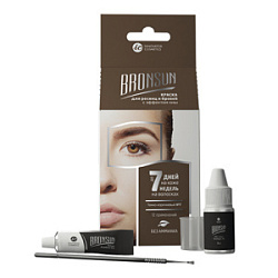 BRONSUN Набор для домашнего окрашивания темно-коричневый №7 купить недорого в интернет магазине Beauty Prof с доставкой по Хабаровску и регионам России