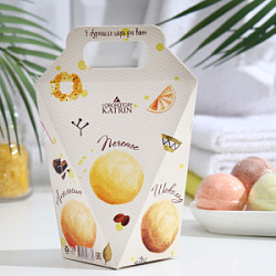 LABORATORY KATRIN Набор бурлящих шаров для ванн Для хорошего дня 3*40 гр купить недорого в интернет магазине Beauty Prof с доставкой по Хабаровску и регионам России