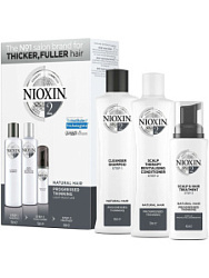 NIOXIN Набор (Система 2) 300+300+100 мл  купить недорого в интернет магазине Beauty Prof с доставкой по Хабаровску и регионам России