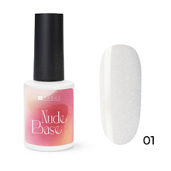 PASHE Nude base 01 серебристый ландыш 9 мл купить недорого в интернет магазине Beauty Prof с доставкой по Хабаровску и регионам России