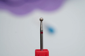 T&H Фреза алмазная Шар красный 4 мм  купить недорого в интернет магазине Beauty Prof с доставкой по Хабаровску и регионам России