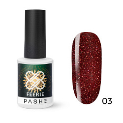 PASHE Feerie Гель-лак 03 огненное танго светоотражающий 9 мл купить недорого в интернет магазине Beauty Prof с доставкой по Хабаровску и регионам России
