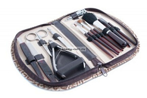 Scarlet Line Маникюрный набор 12 предметов 130sl-TW-8412-R370 купить недорого в интернет магазине Beauty Prof с доставкой по Хабаровску и регионам России