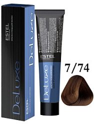 ESTEL De Luxe Краска-уход 7/74 60 мл купить недорого в интернет магазине Beauty Prof с доставкой по Хабаровску и регионам России