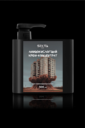 HAIR SEKTA Аминокислотный крем-концетрат для поврежденных волос 500 мл купить недорого в интернет магазине Beauty Prof с доставкой по Хабаровску и регионам России