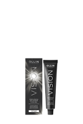 OLLIN Vision Крем-краска для бровей и ресниц без оксида черный 20 мл