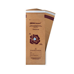 Пакет для стерилизации DGM Steriguard 100*250 мм крафт 100 шт купить недорого в интернет магазине Beauty Prof с доставкой по Хабаровску и регионам России