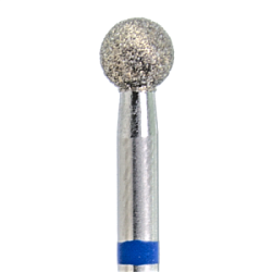 КМИЗ Фреза алмазная Шар 4,2 мм синий ГСАШ-4,2П-С купить недорого в интернет магазине Beauty Prof с доставкой по Хабаровску и регионам России