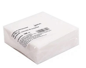 WHITE LINE Салфетка 10*10 см 50 г/м белая 100 шт купить недорого в интернет магазине Beauty Prof с доставкой по Хабаровску и регионам России