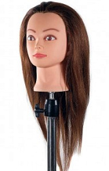 JESS NAIL Голова натуральная тренировочная №18 60 см 80% купить недорого в интернет магазине Beauty Prof с доставкой по Хабаровску и регионам России